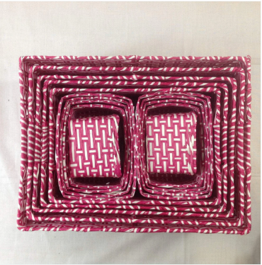 Gift Basket Organiser Set of 23 Assorted Colours