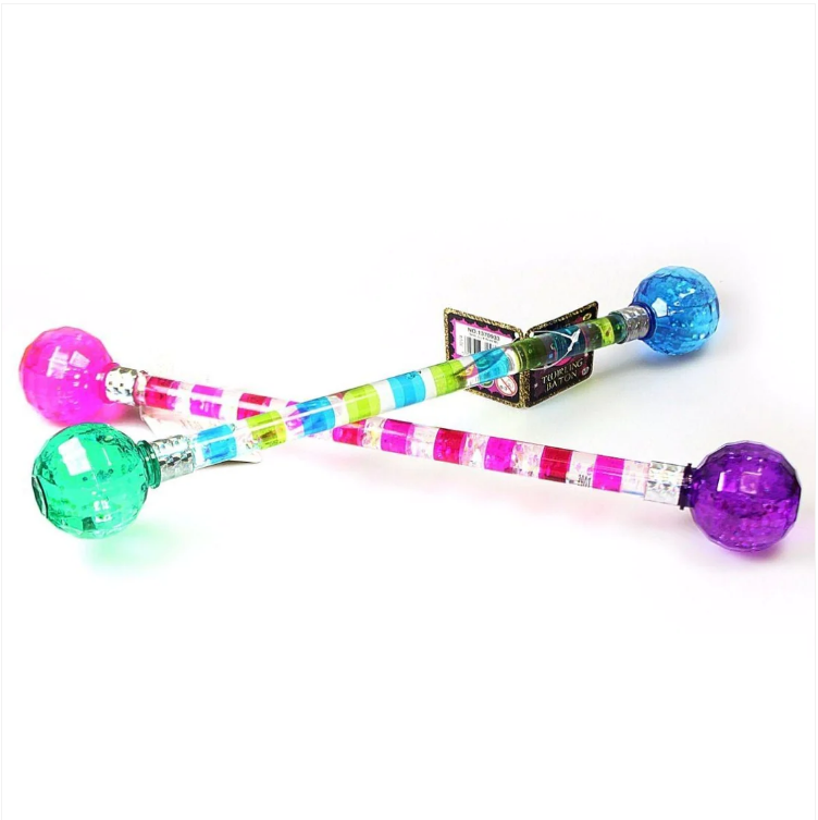 Girls Twirling Baton Fancy Sparkle Wand