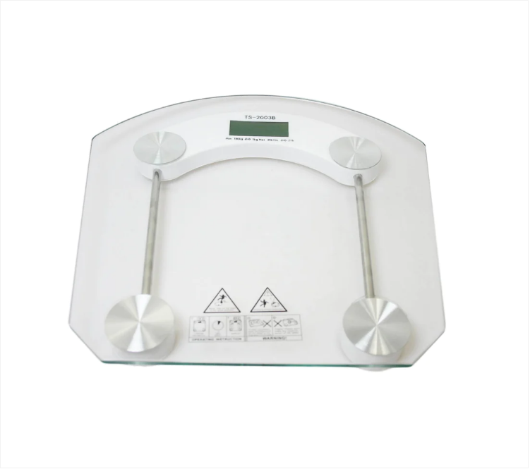 Glass Bathroom Weighing Scale 32.5 x 33 x 3 cm