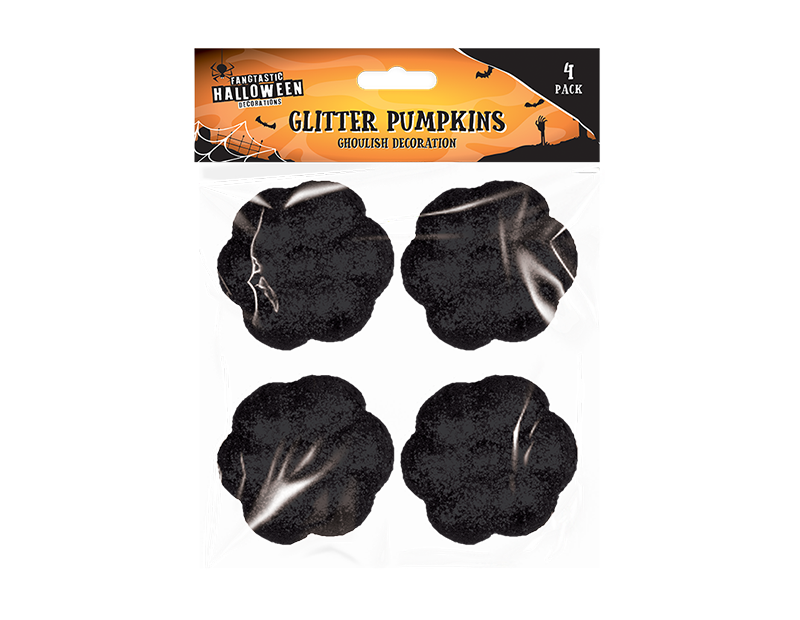 Glitter Pumpkins 4pk