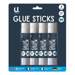 Glue Sticks, 10g 4pk