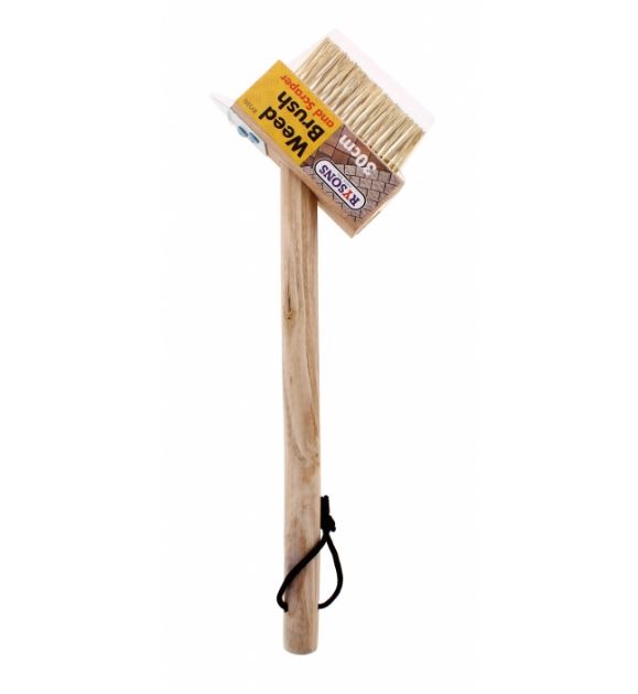HAND WEED BRUSH 30CM