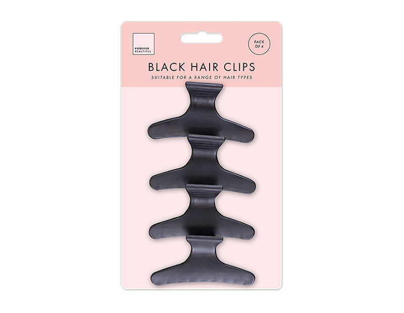 Hair Clips - 4 Pack
