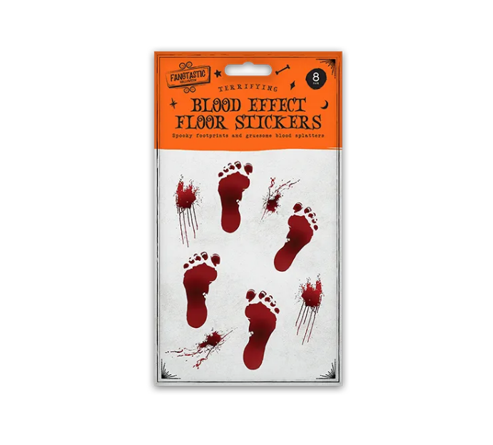 Halloween Footprint Floor Stickers