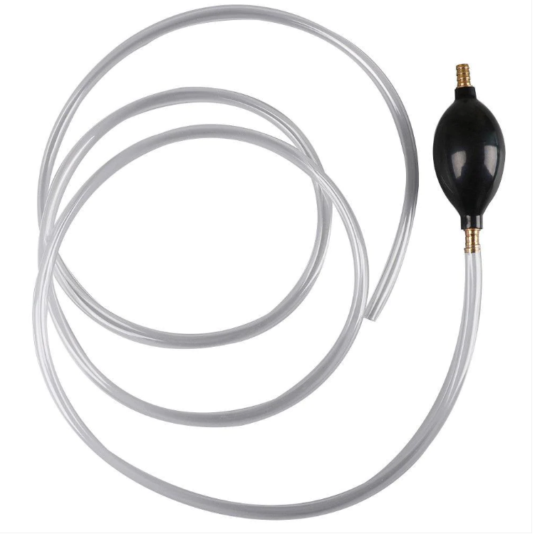 Hand Siphon Pump Petrol Diesel Water Oil Liquid Fuel Transfer Easy Use Oil Pump