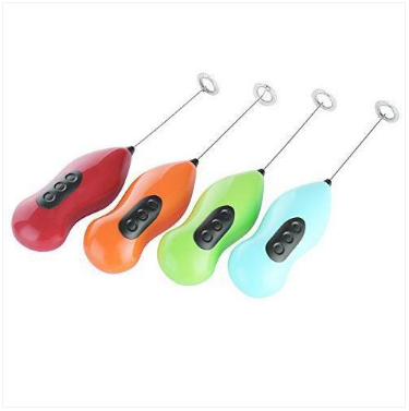 Hand Stirrer Coffee Milk Frother Stirrer Battery Operated 22 cm Assorted Colours