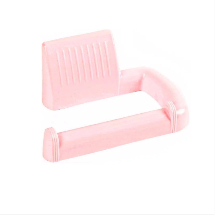 Handy Bathroom Toilet Roll Holder Complete With Wall Fixings