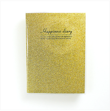 Happiness Diary Notebook 24 x 17.5 cm Assorted Colours