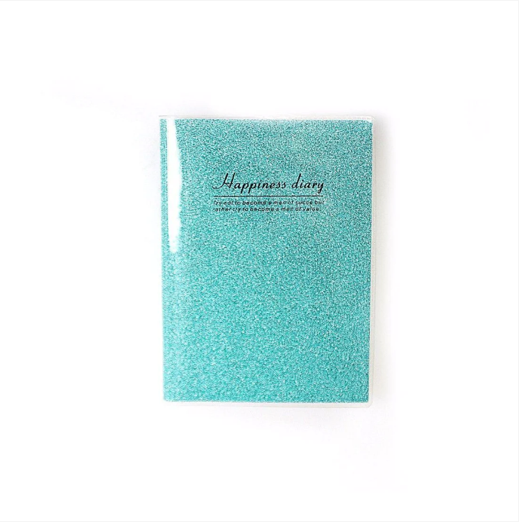 Happiness Diary Notebook Assorted Colours 12 x 9 cm