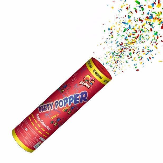 Happy Birthday Celebration Party Popper 28cm Party Popper