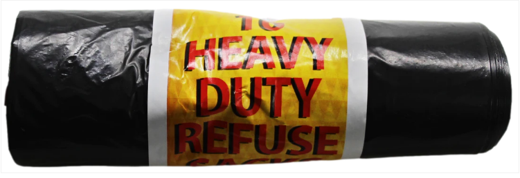 Heavy Duty Refuse Sacks Outdoors Indoor 10Pcs