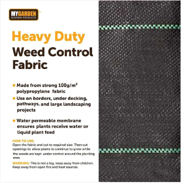 Heavy Duty Weed Control Fabric 1 x 10m Garden