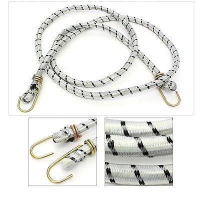 Heavy Luggage Elastic Bungee Cord Strap Luggage Suitcase Strap White 1.50 M