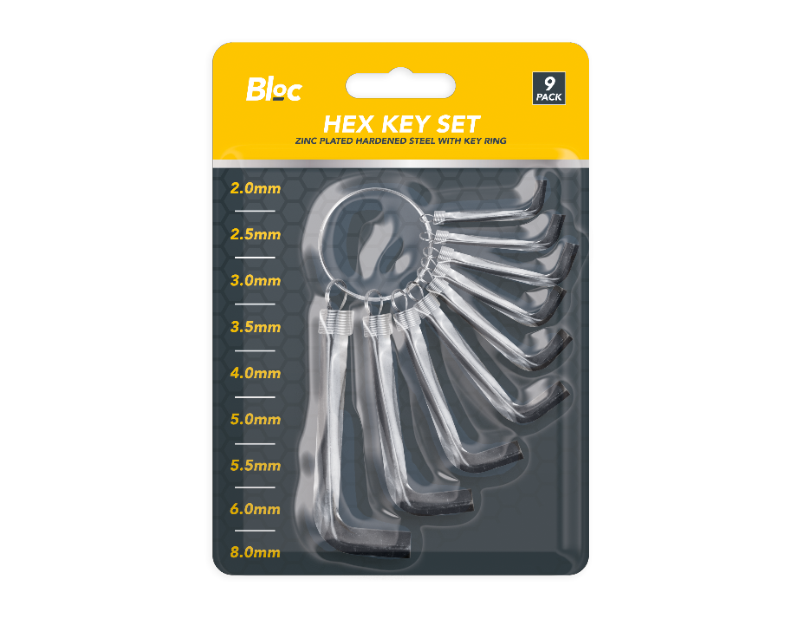 Hex Key Set 9pk