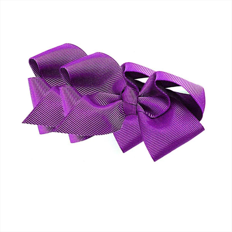 High Quality New Ribbon Hair Pin In Assorted Colours Pack Of 2
