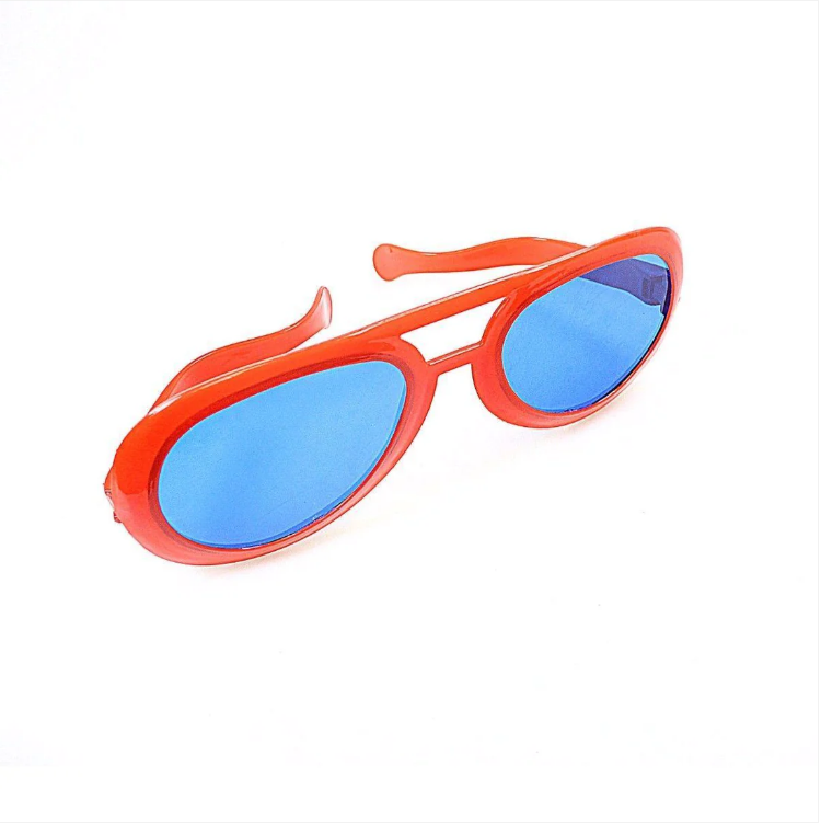 High Quality Novelty Assorted Colour Sunglasses Fancy Dress Glasses