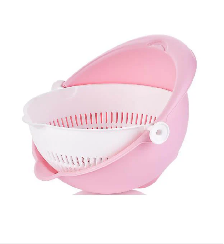 Hobby Aqua Rotary Strainer Kitchenware Plastic Bowl Dish Food Strainer