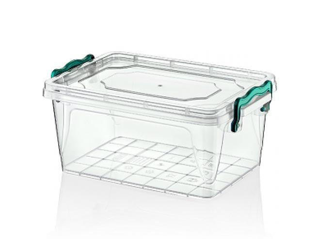 Hobby Multipurpose Kitchen Use Plastic Clear Food Storage Rectangle Box 3 Litre