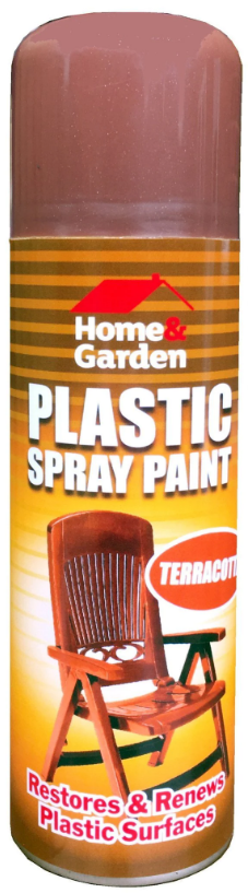 Home Garden Plastic Spray Paint Garden Furniture Terracotta 200ml