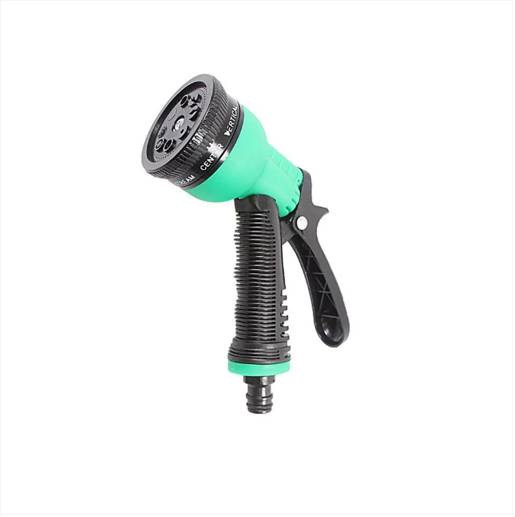 Hose Pipe Fittings Nozzle Connector Water Spray Gun Set Outdoor Garden Hosepipe