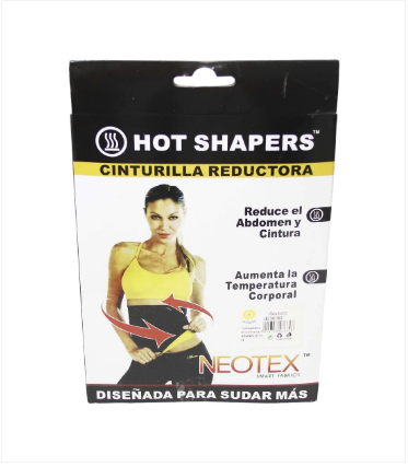 Hot Shapers Gym Wear Sports Smart Fabric Ladies Men Body Shapers x 1