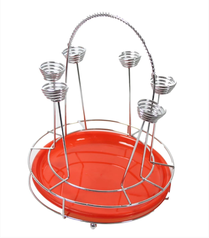 Household Use Kitchen Fancy CUP HOLDER With Springs 16 x 20cm