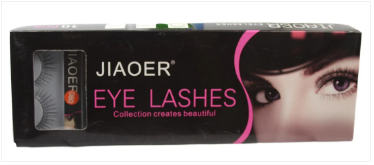 Jiaoer False Eyelashes Fake Natural Look Eyelashes Everyday Wear