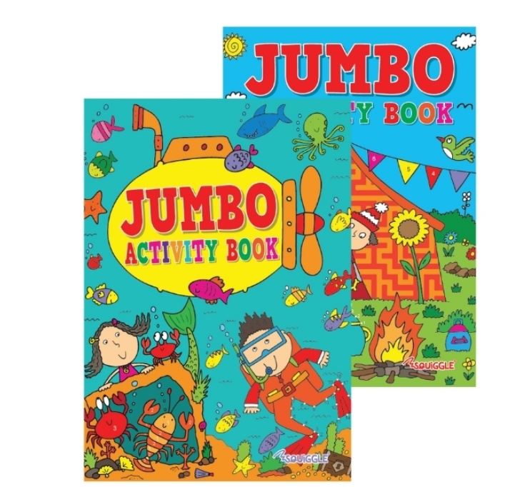 Jumbo Activity Book 1 & 2