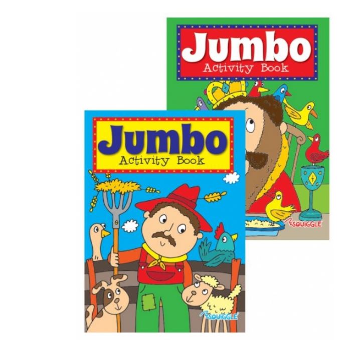 Jumbo Activity Book 3 & 4