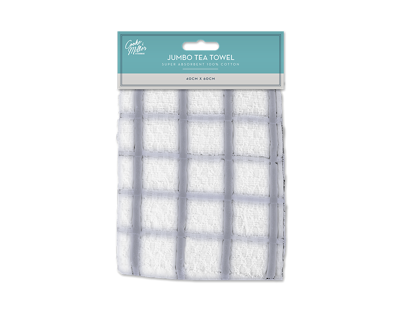 Jumbo Cotton Tea Towel 60x40cm