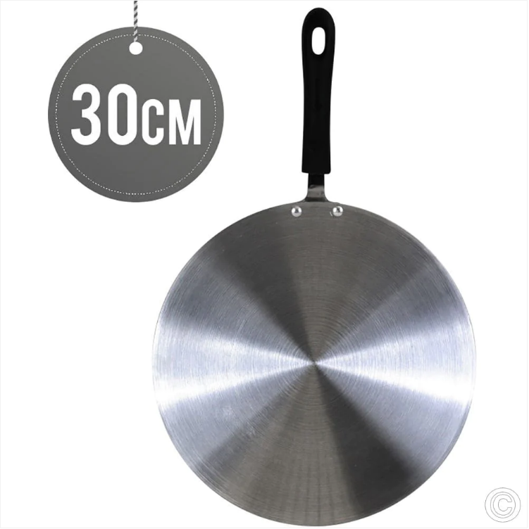 KLASSIC Tawa/Pan Metal Finish 30cm Kitchen Home