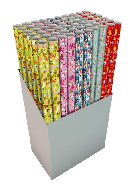 Kids Giftwrap Asst 1, 2.5m x 70cm