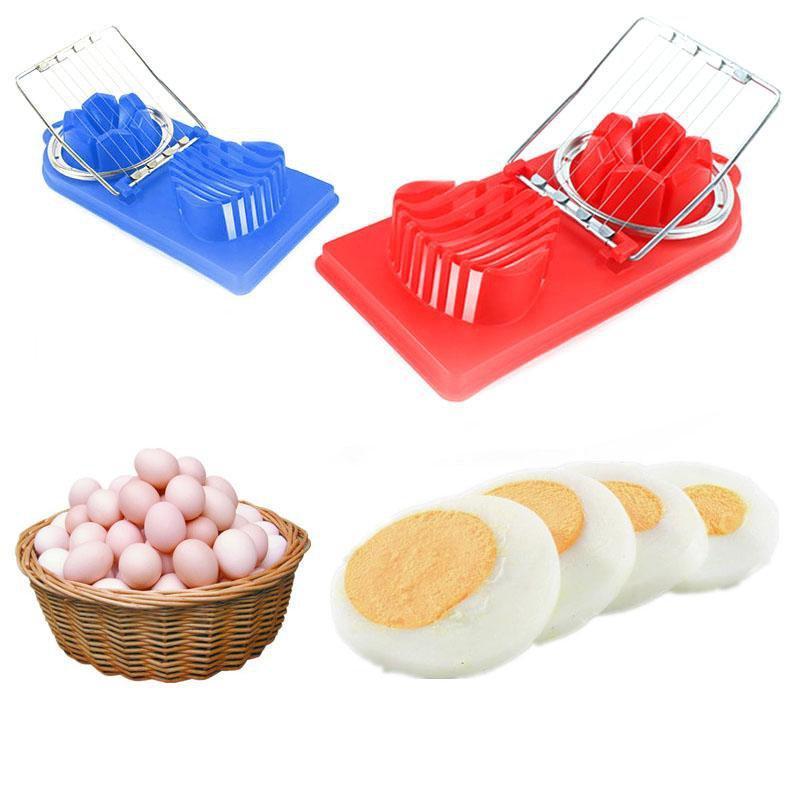 Kitchen Boiled Egg Slicer Assorted Colours
