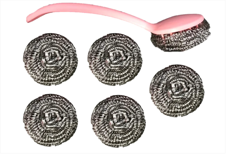 Kitchen Scourers and Brush Pack of 6