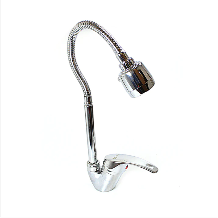 Kitchen Sink Flexible Sprayer Tap Water Spray Adapter Adjustable Pull Chrome