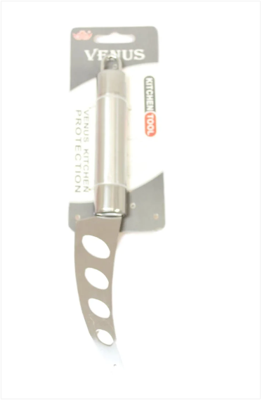Kitchen Stainless Steel Slicer Knife With Slotted Holes Kitchen Food Prep 22cm