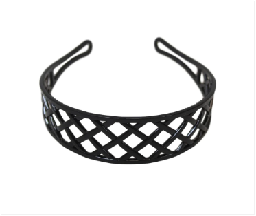 Ladies Girls Wide Hair Band Black/Brown Stylish Hair Pull Back 3cm Wide