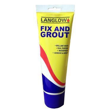 Langlow Fix and Grout Handy Pack Ready Mixed Adhesive Paste Fill and Grout