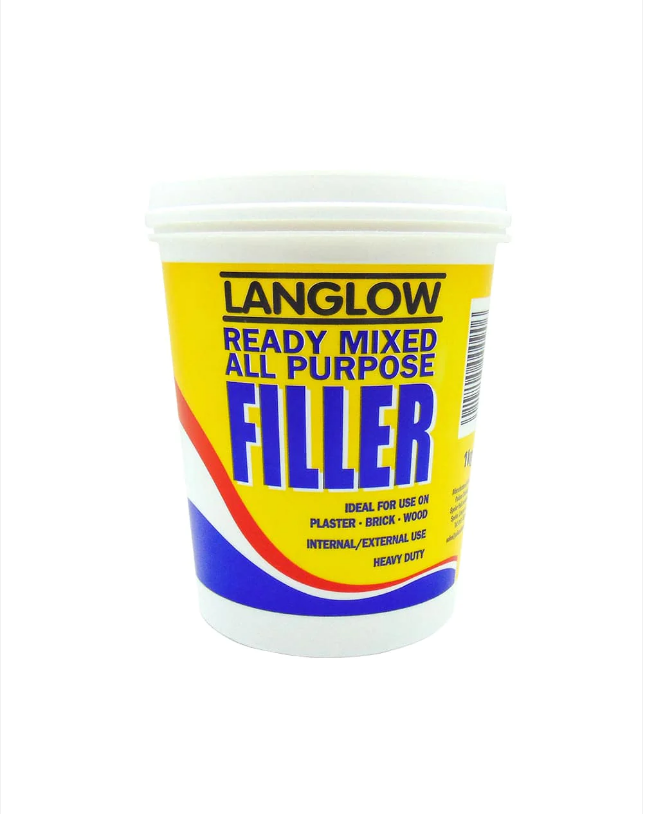 Langlow Ready Mixed All Purpose Filler 1kg Brilliant White