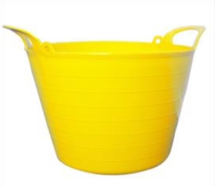 Large Flexi Tub DIY Storage Bucket 42L Assorted Colours