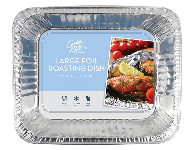 Large Foil Roasting Dishes 1pk