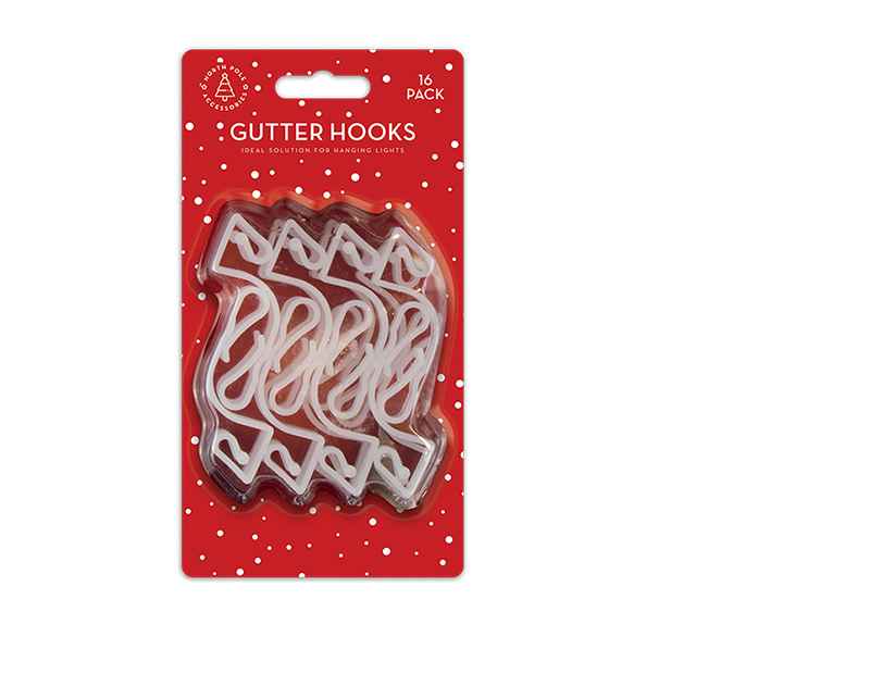 Large Gutter Hooks 16pk