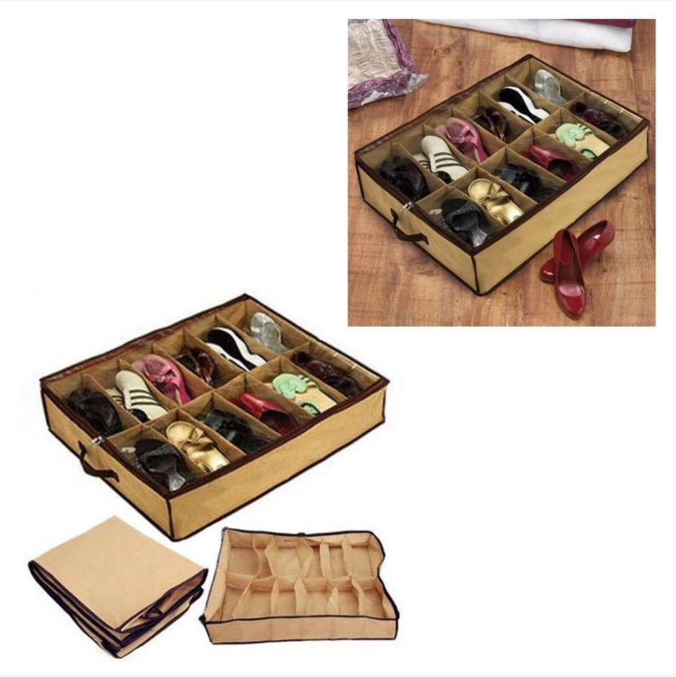 Large Shoe Storage Shoe Organiser Space Saver 70cm x 60cm
