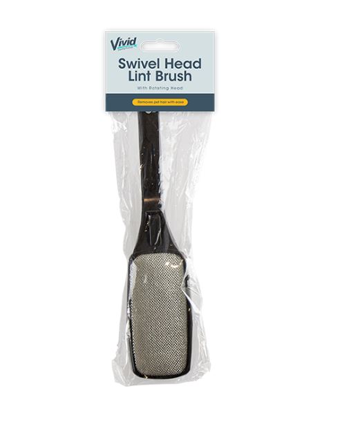 Lint Brush with Swivel Head