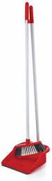Long Handle Dustpan Brush 80 cm Assorted Colours