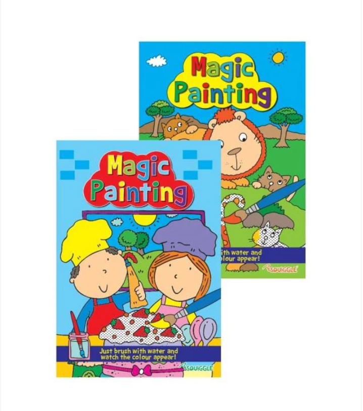 Magic Painting Book Childrens Fun Colouring Activity Book x 1