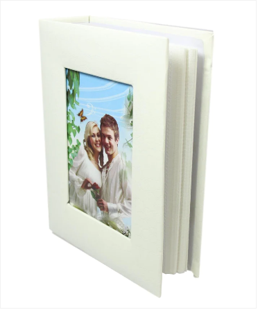 Memorial Wedding Off White 100 Page Photo Album Wedding Album 5 x 7''