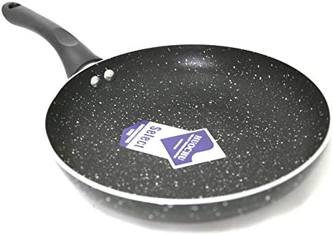 Metal Frying Pan 22 cm Speckled Design