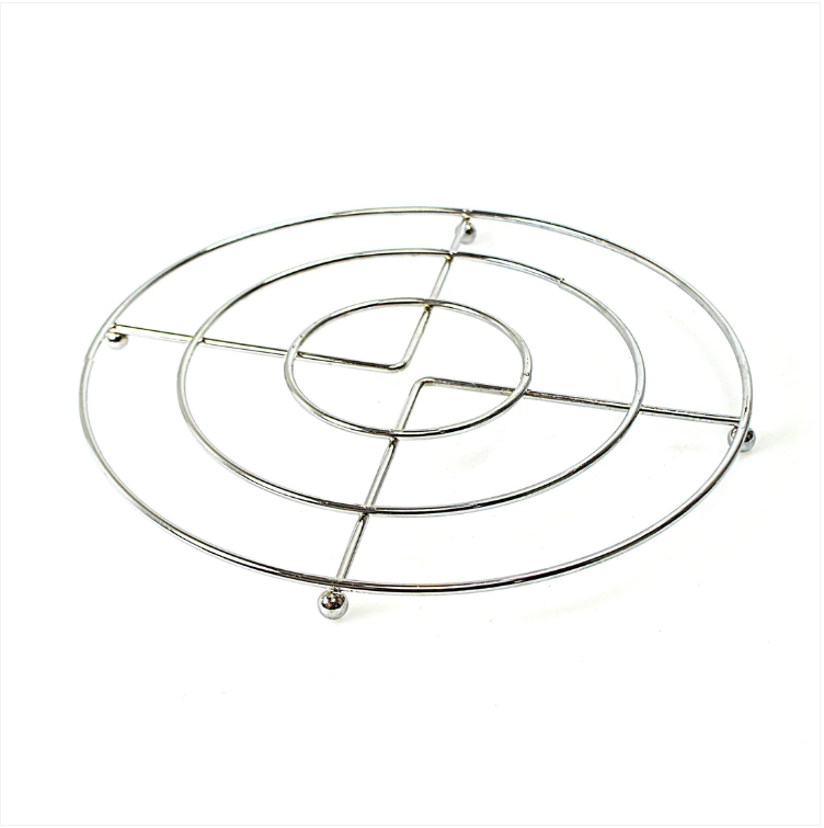 Metal Trivet Kitchen Hot Pad Safety Holder 20cm
