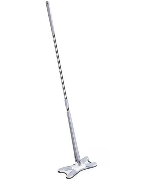 Microfibre Cleaning Long X-Crossed Flat Floor Mop 110 cm